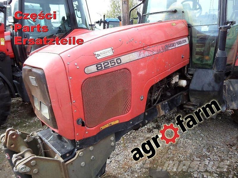 Massey Ferguson 8250 8220 8240 parts, ersatzteile, pieces Traktorer