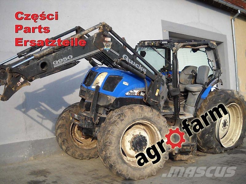 New Holland TS100A 110 115 parts, ersatzteile, pieces Tractors