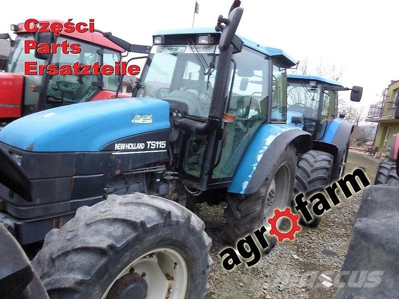 New Holland TS115 100 110 parts, ersatzteile, pieces Tratores Agrícolas usados