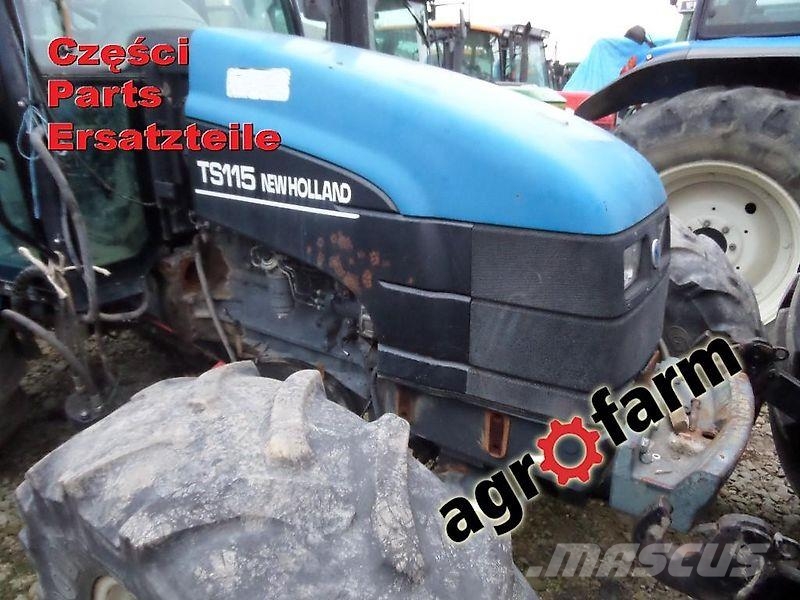 New Holland TS115 100 110 parts, ersatzteile, pieces Tratores Agrícolas usados