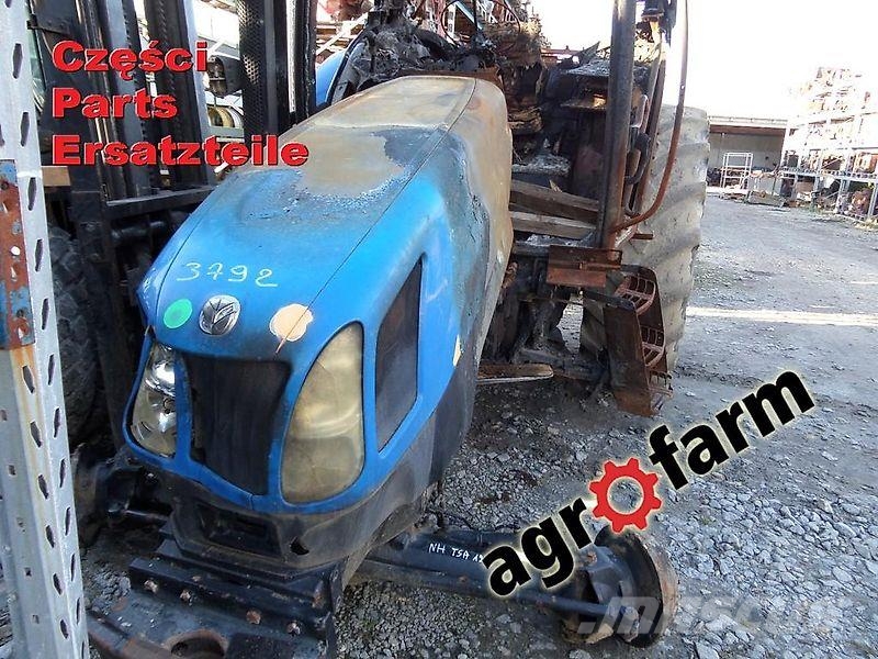 New Holland TS125A TS 115 A TS135A parts, ersatzteile, pieces Tratores Agrícolas usados