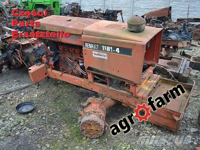 Renault 1181-4 981-4 parts, ersatzteile, pieces 트랙터