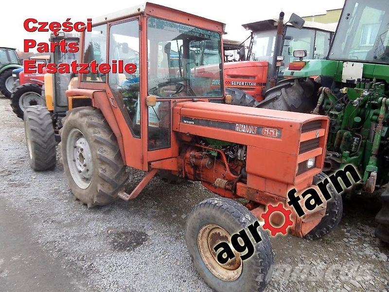 Renault 651 551 681 parts, ersatzteile, pieces Tractoren