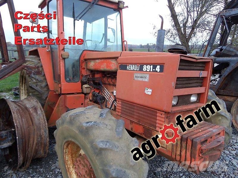 Renault 891-4 DT 921 981S parts, ersatzteile, pieces 트랙터