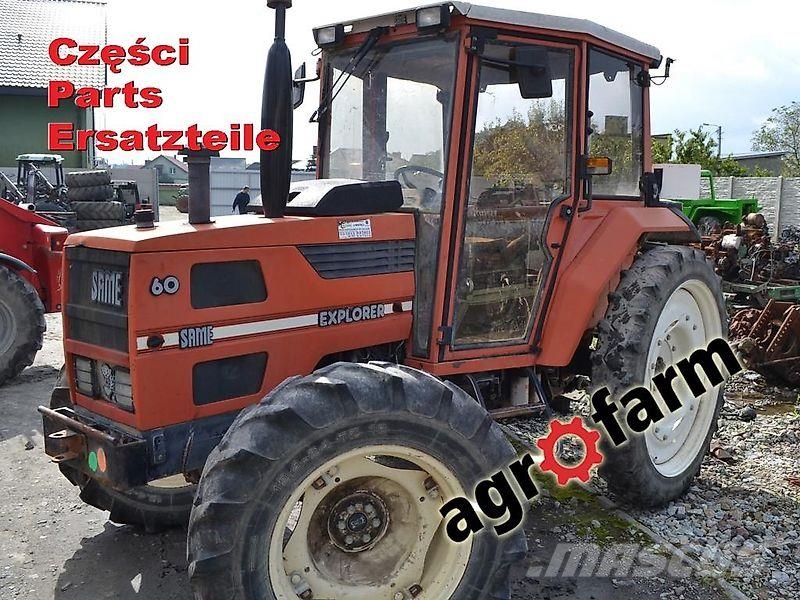 Same Explorer 60 70 parts, ersatzteile, pieces Traktorid