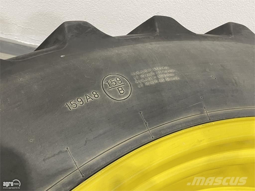  380/85R30 és 380/90R46 3 részes állítható művelőke Gume, točkovi i felne