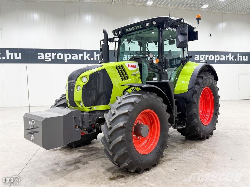 CLAAS Arion 550 CMATIC 50 km/h váltó, rugózott híd, rugó Traktoren