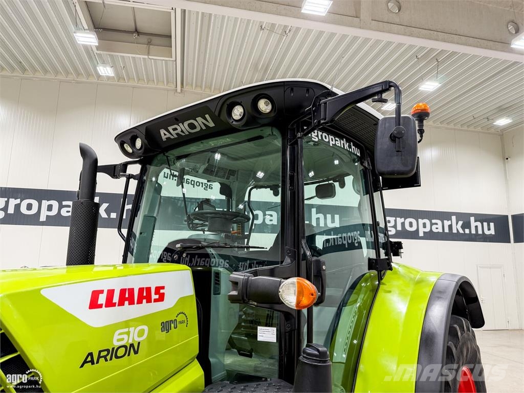 CLAAS Arion 610 Hexashift 24/24 50 km/h, rug. híd, rug. Traktoren