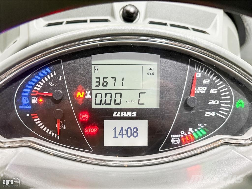 CLAAS Arion 610 Hexashift 24/24 50 km/h váltó, rugózott Трактори