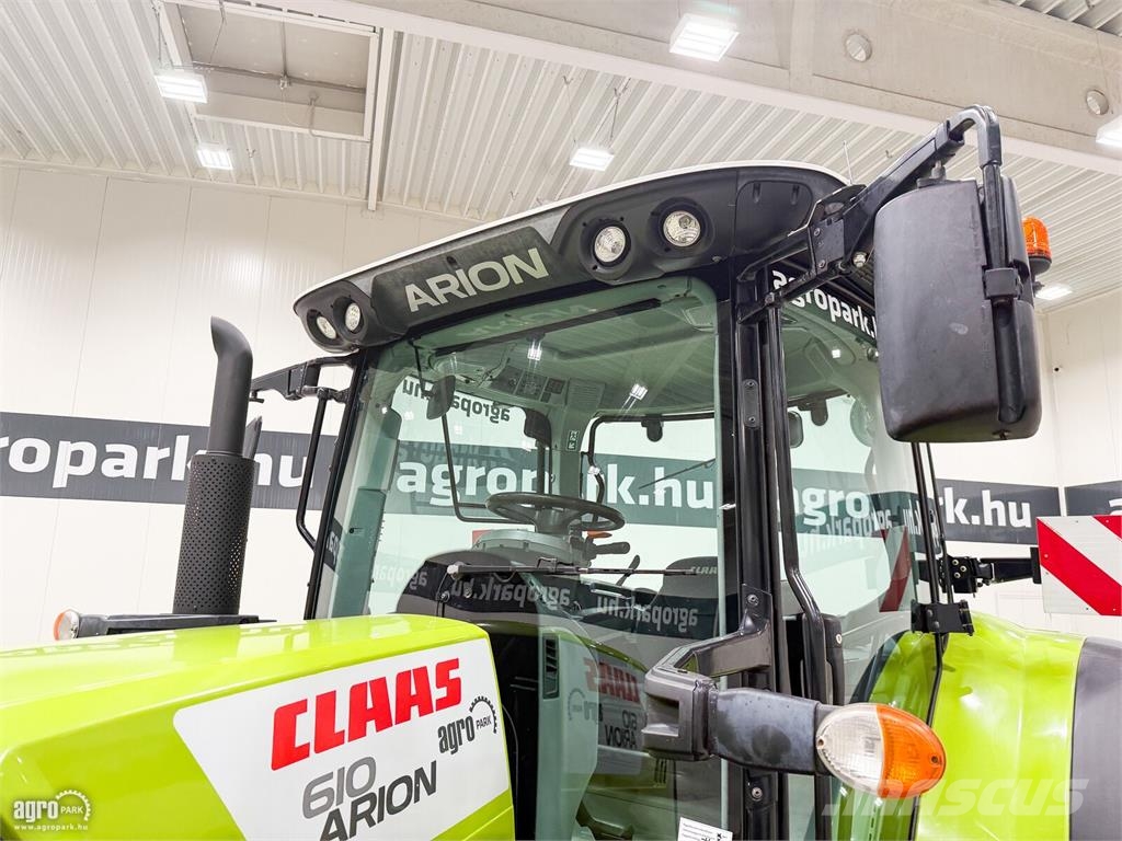 CLAAS Arion 610 Hexashift 24/24 50 km/h váltó, rugózott Трактори
