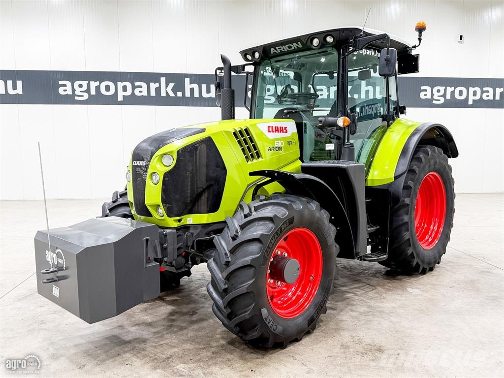 CLAAS Arion 610 Hexashift 24/24 50 km/h, rug. híd, rug. Traktoren