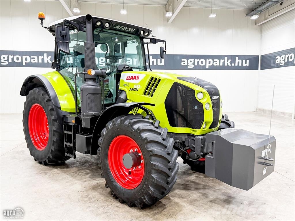 CLAAS Arion 610 Hexashift 24/24 50 km/h, rug. híd, rug. Traktoren