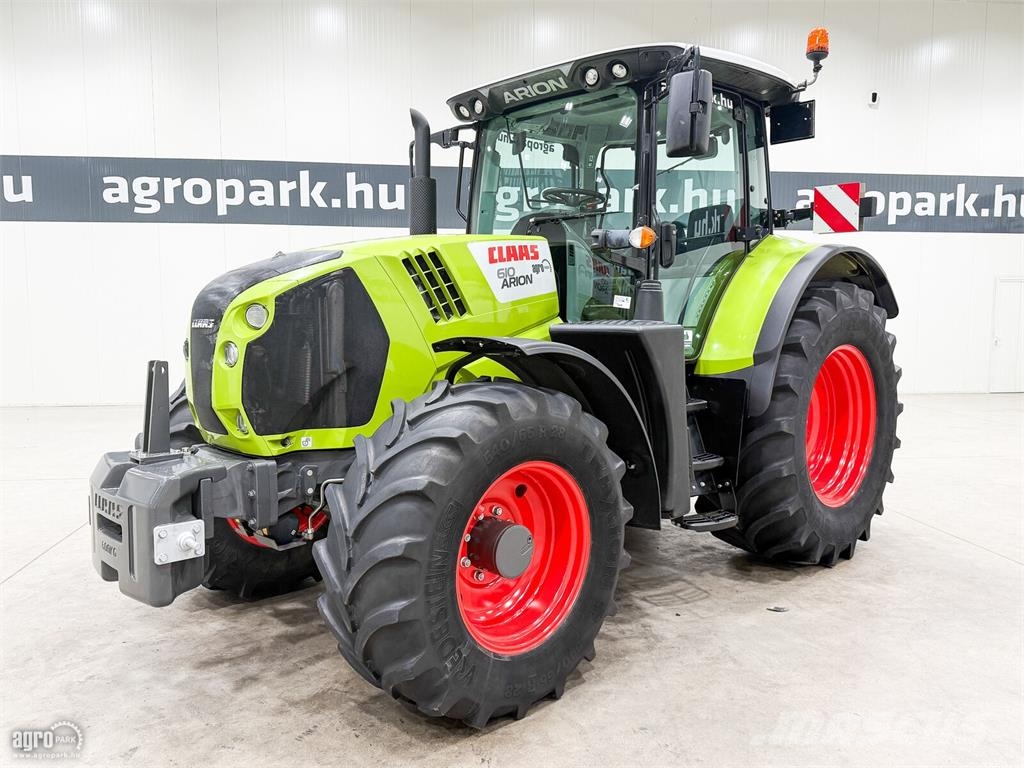 CLAAS Arion 610 Hexashift 24/24 50 km/h váltó, rugózott Трактори