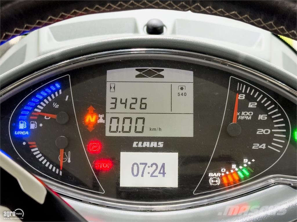 CLAAS Arion 660 CMATIC 50 km/h, rugózott híd, rugózott f トラクター