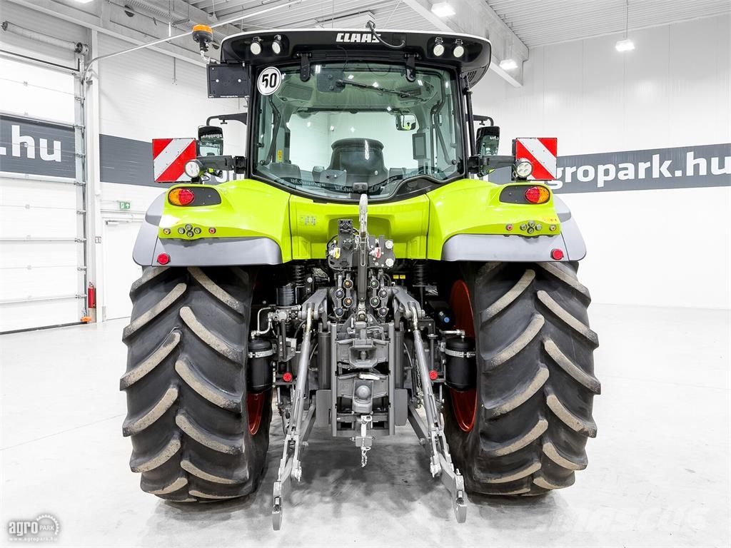 CLAAS Arion 660 CMATIC 50 km/h, rugózott híd, rugózott f トラクター