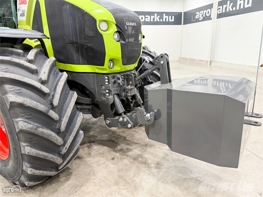 CLAAS Axion 940 CEBIS CMATIC 50 km/h, rugózott híd, rugó Трактори