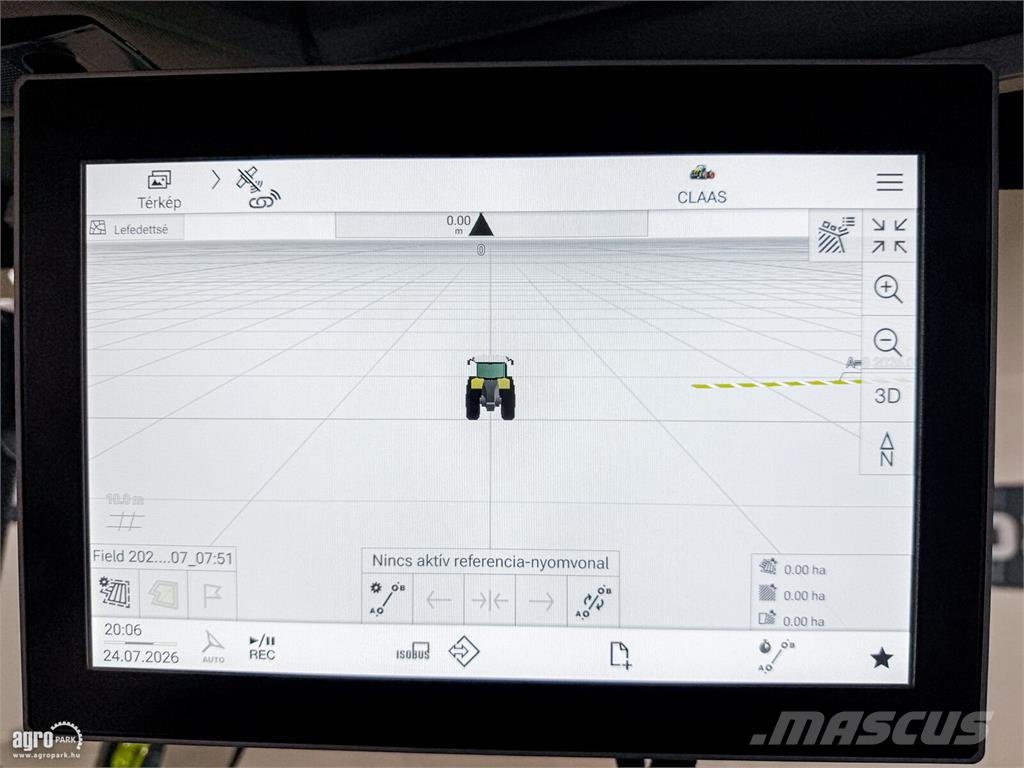 CLAAS Axion 960 CMATIC 50 km/h váltó, rugózott híd, rugó Tractoren