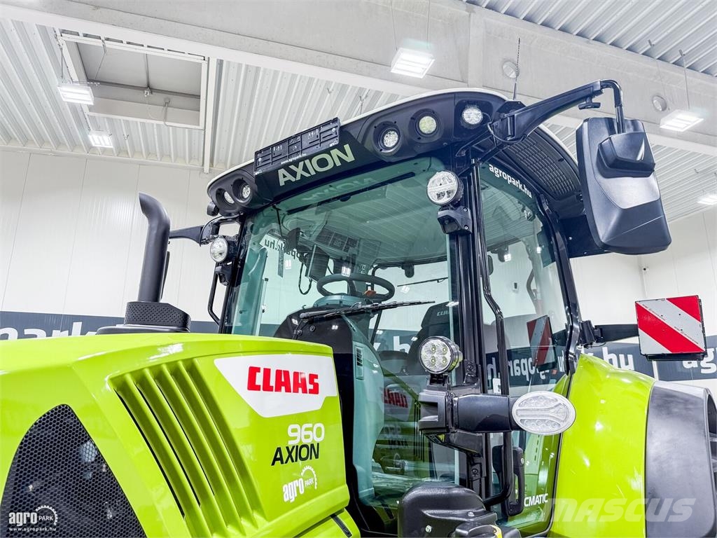 CLAAS Axion 960 CMATIC 50 km/h váltó, rugózott híd, rugó Tractoren