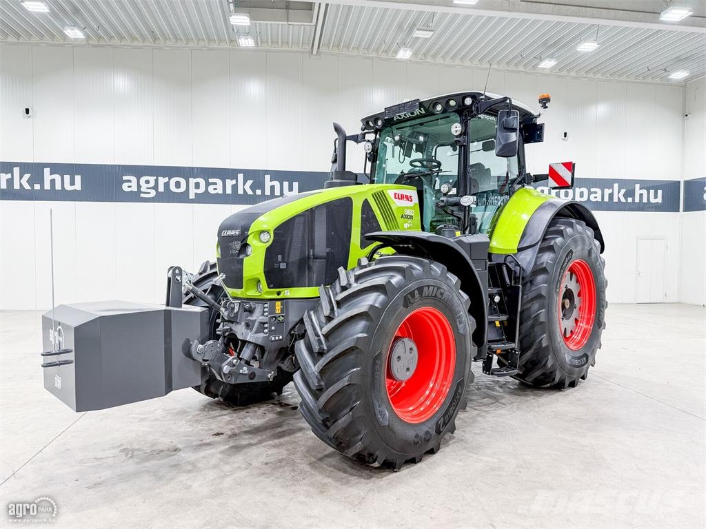 CLAAS Axion 960 CMATIC 50 km/h váltó, rugózott híd, rugó Tractoren