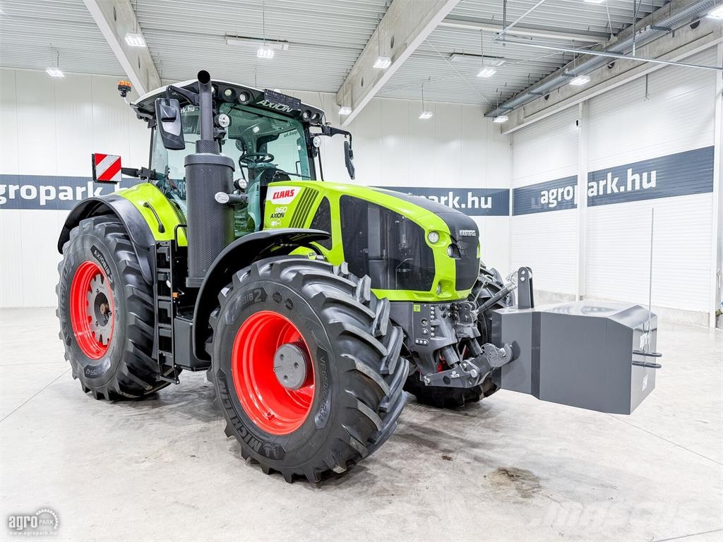 CLAAS Axion 960 CMATIC 50 km/h váltó, rugózott híd, rugó Tractoren