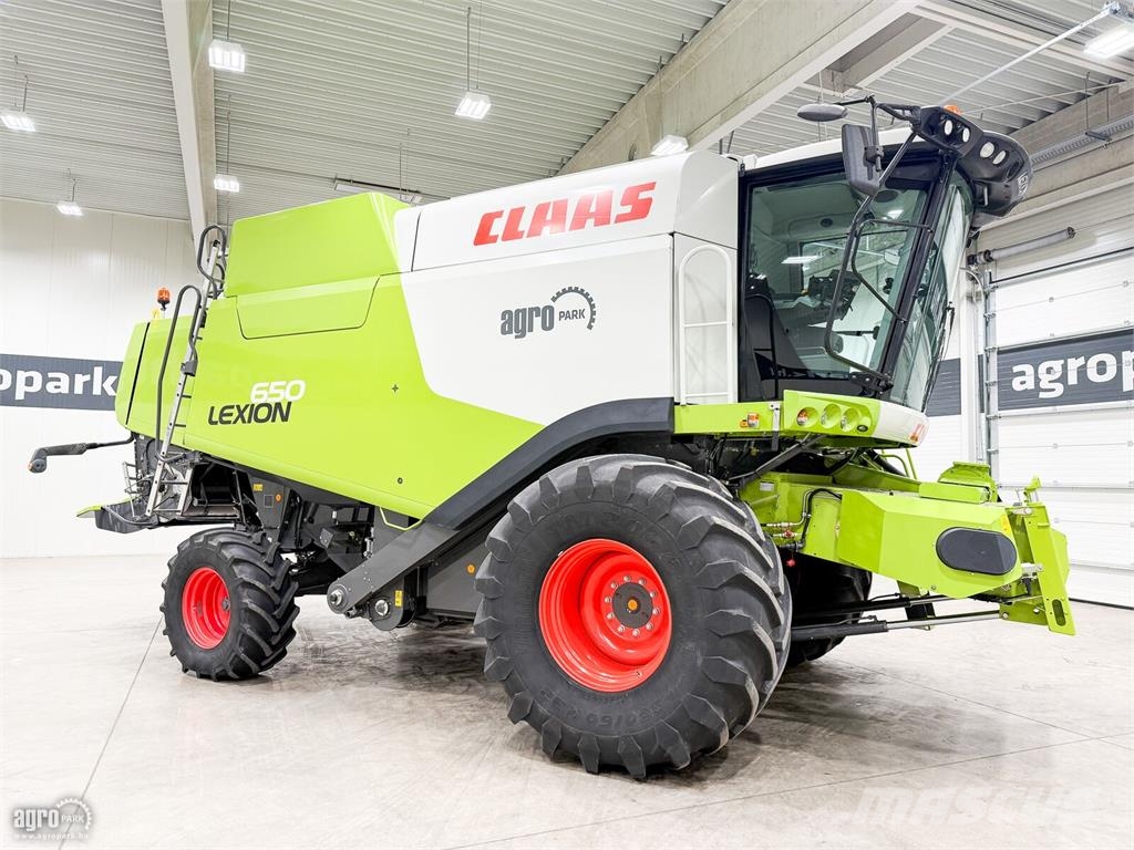 CLAAS Lexion 650 6 ládás, 6,8 m V680 vágóasztal, szállít Kombinované zberacie stroje