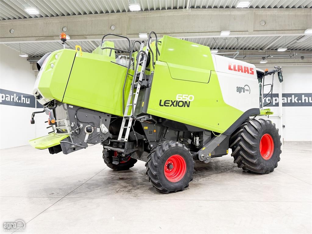 CLAAS Lexion 650 6 ládás, 6,8 m V680 vágóasztal, szállít Kombinované zberacie stroje