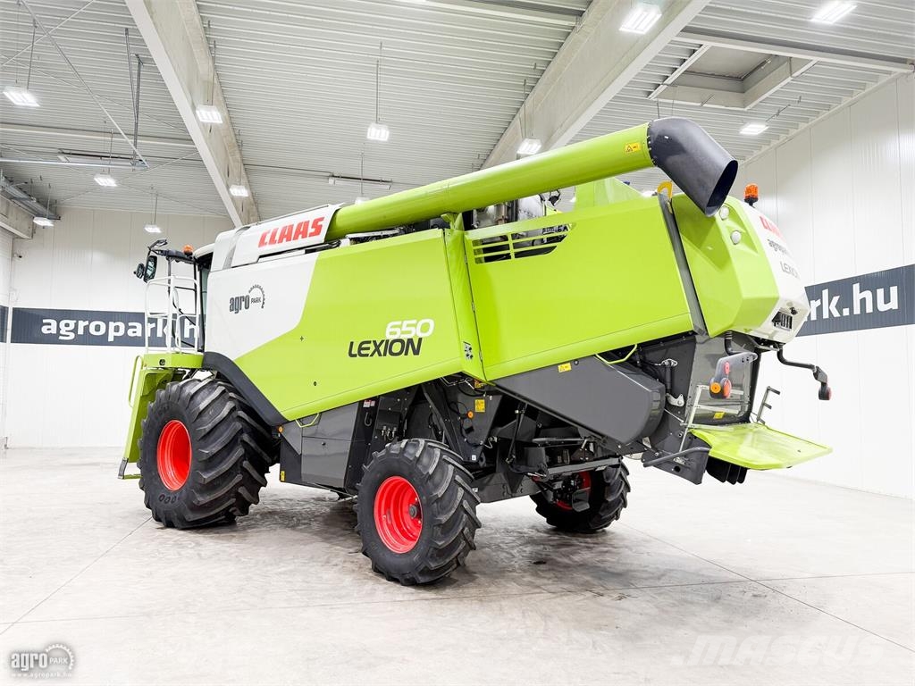CLAAS Lexion 650 6 ládás, 6,8 m V680 vágóasztal, szállít Kombinované zberacie stroje