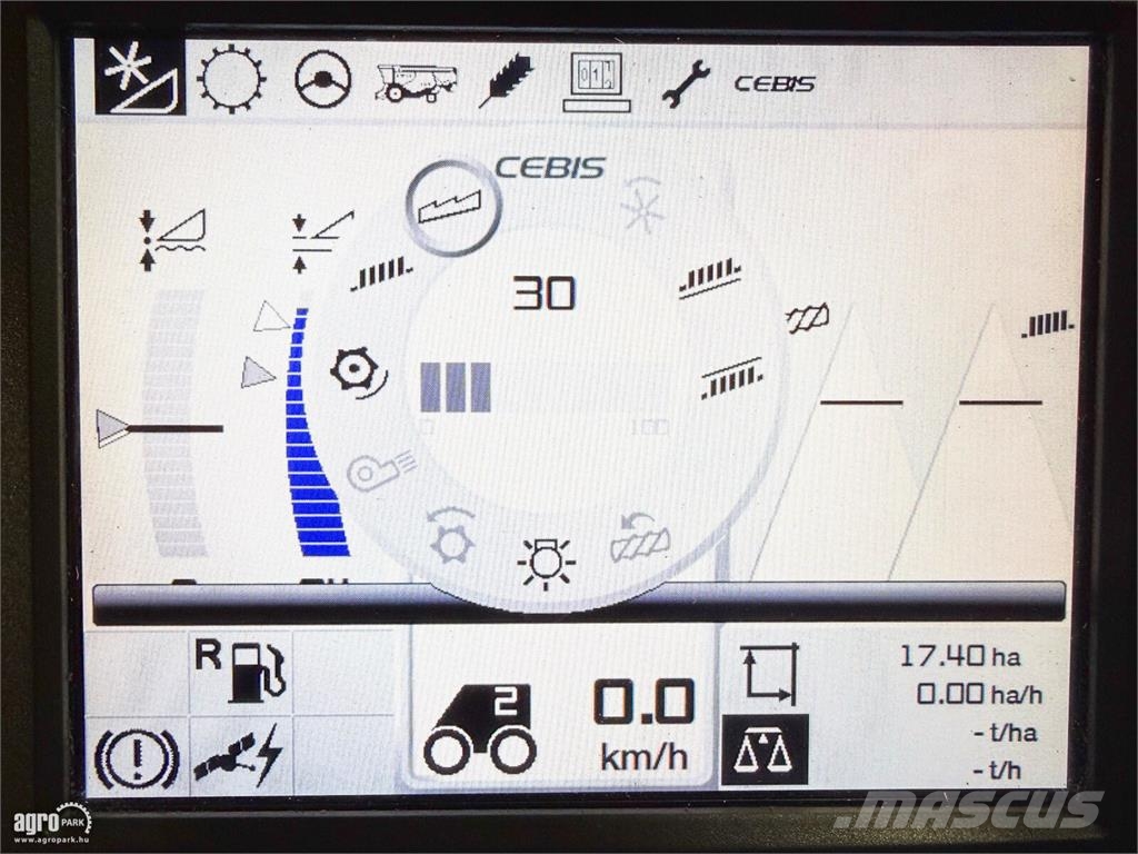 CLAAS Lexion 760TT 10,5 m V1050 asztal, szállítókocsi, r Cosechadoras combinadas