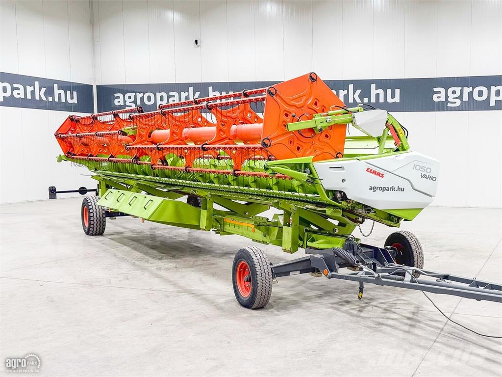 CLAAS Lexion 760TT 10,5 m V1050 asztal, szállítókocsi, r Cosechadoras combinadas