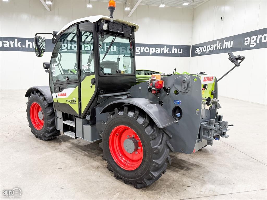 CLAAS Scorpion 741 VariPower 7 m emelés, 4.100 kg teherb Συστήματα τηλεχειρισμού για τη γεωργία