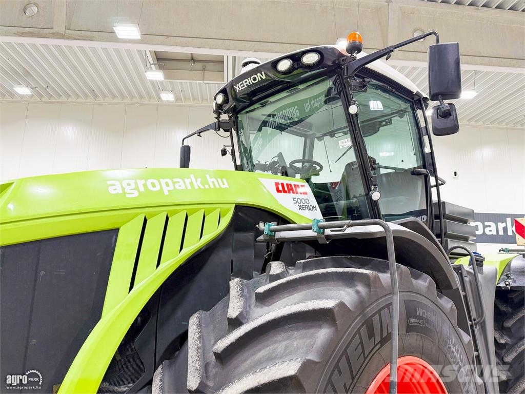 CLAAS Xerion 5000 ZF 50 km/h, rugózott fülke, RTK S10, l Tractors