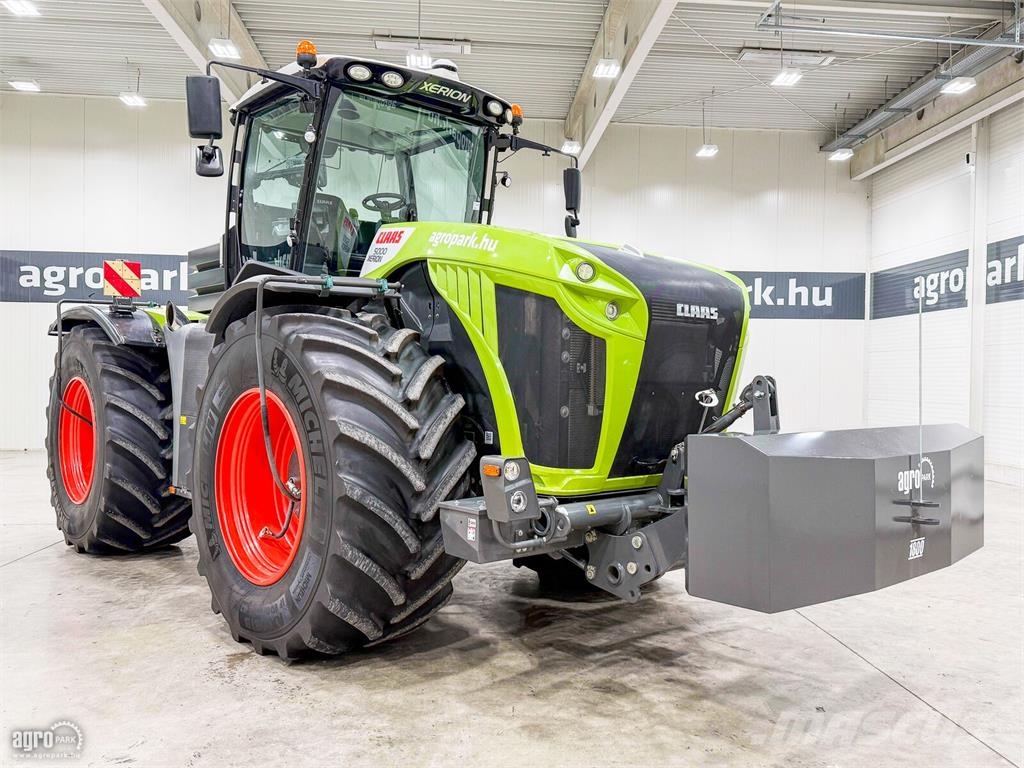 CLAAS Xerion 5000 ZF 50 km/h, rugózott fülke, RTK S10, l Tractors