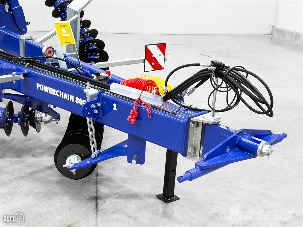 Dal-Bo PowerChain 800 láncos tárcsa, 8 m munkaszélesség, Disku lobītāji/ecēšas