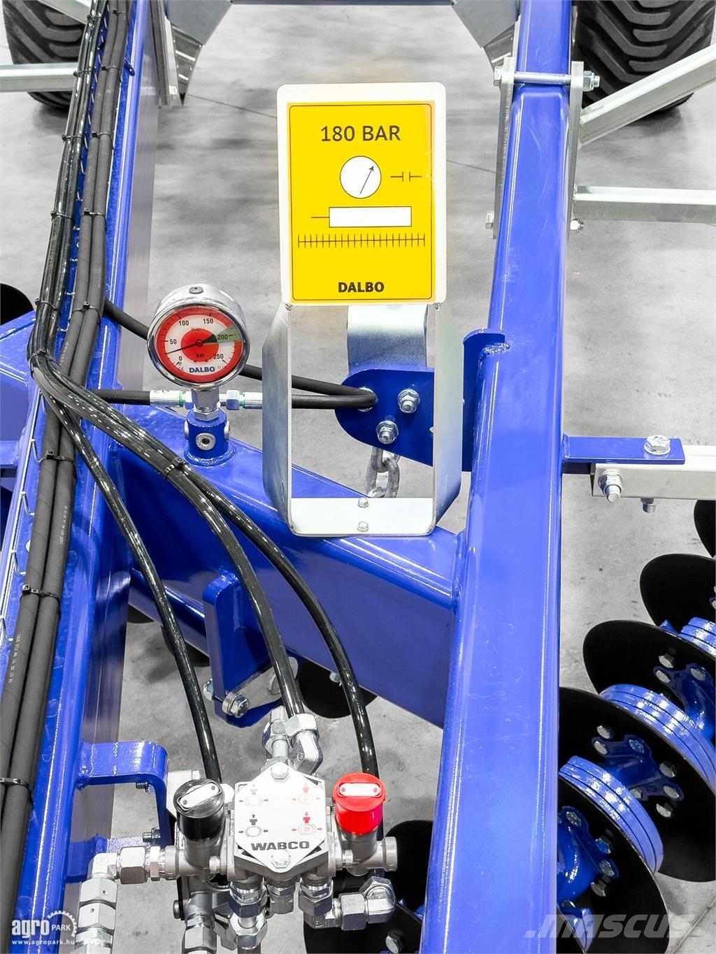Dal-Bo PowerChain 800 láncos tárcsa, 8 m munkaszélesség, Disku lobītāji/ecēšas