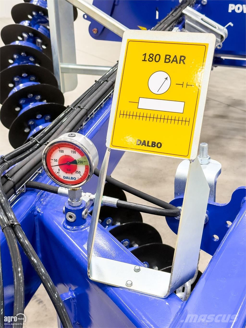 Dal-Bo PowerChain 800 láncos tárcsa, 8 m munkaszélesség, Disku lobītāji/ecēšas