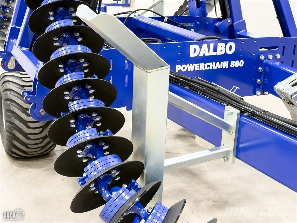 Dal-Bo PowerChain 800 láncos tárcsa, 8 m munkaszélesség, Disku lobītāji/ecēšas