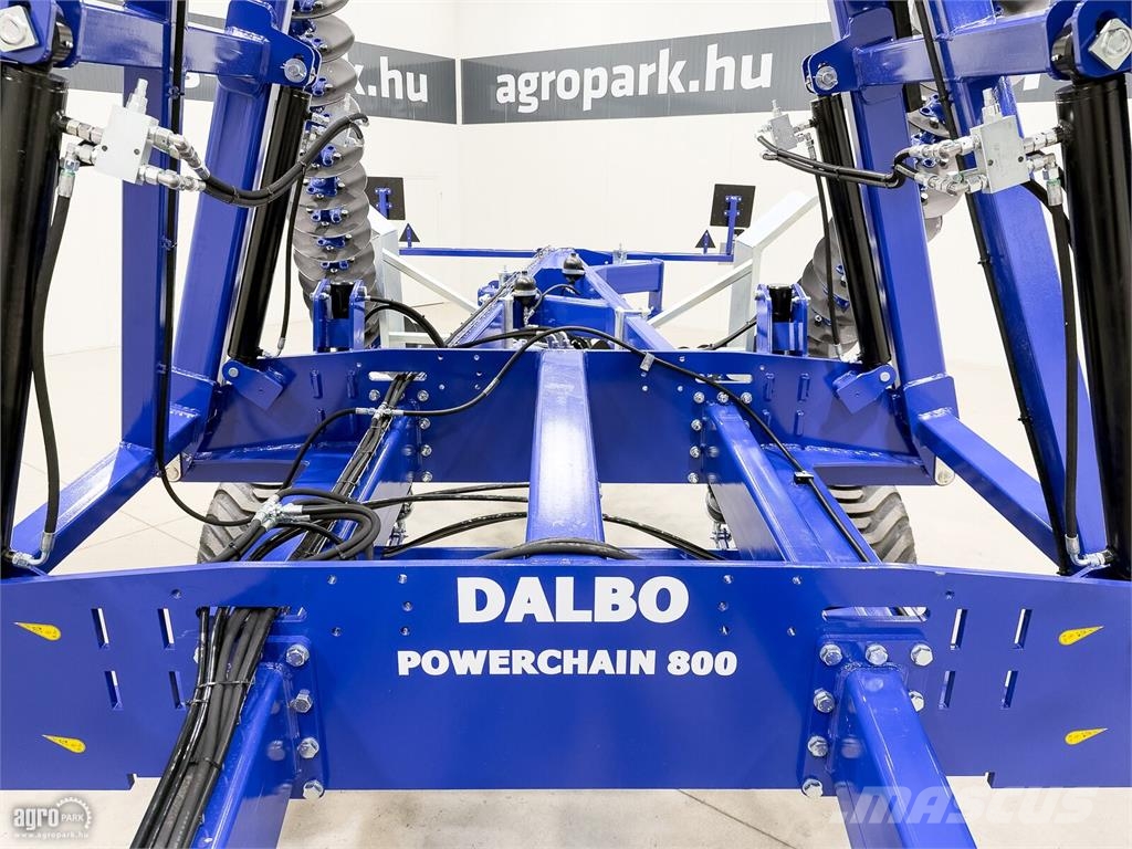 Dal-Bo PowerChain 800 láncos tárcsa, 8 m munkaszélesség, Disku lobītāji/ecēšas