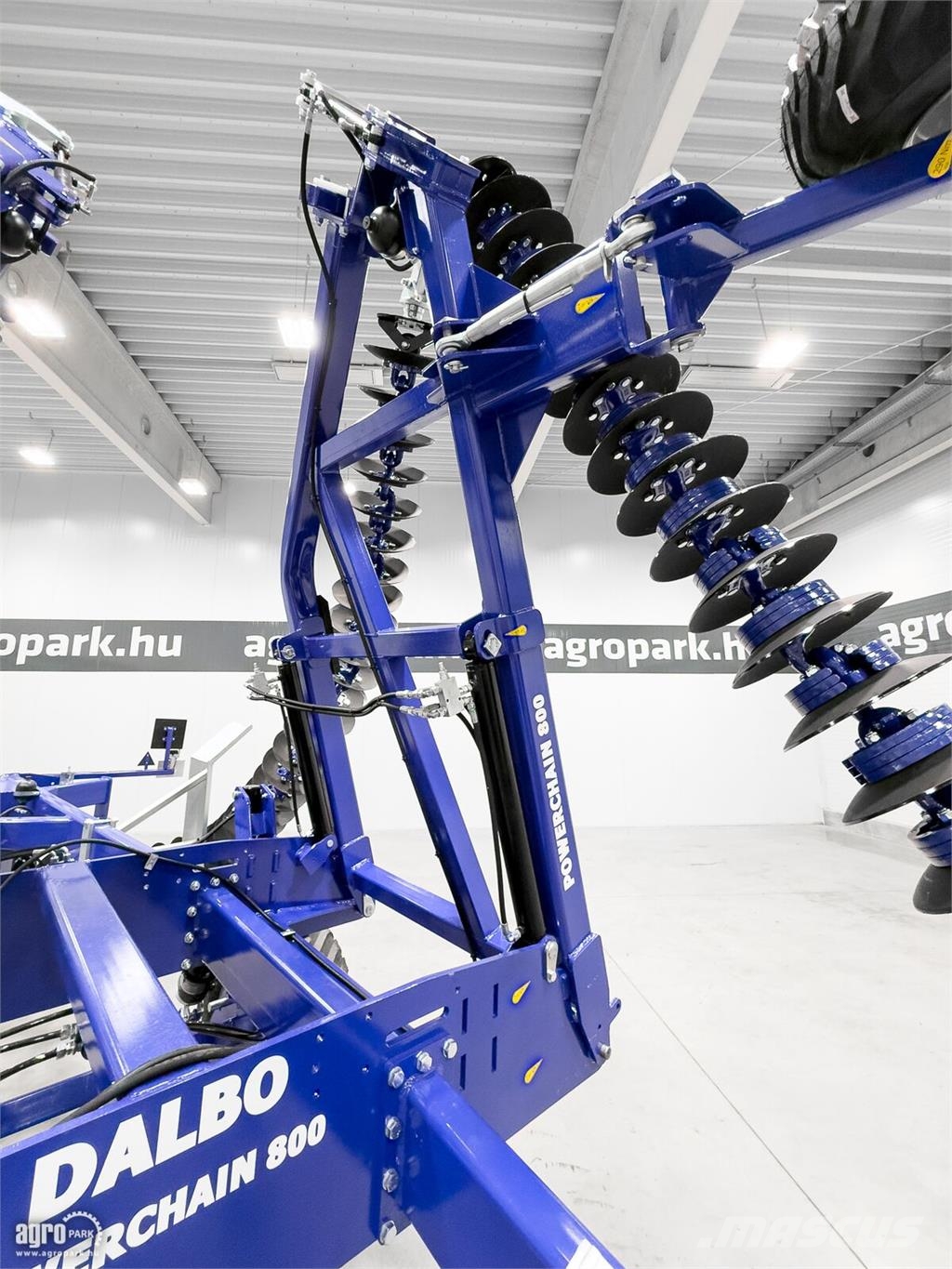 Dal-Bo PowerChain 800 láncos tárcsa, 8 m munkaszélesség, Disku lobītāji/ecēšas