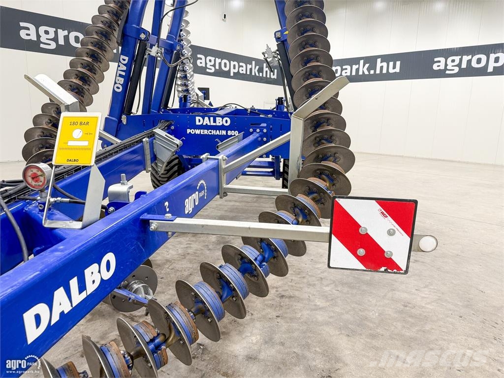 Dal-Bo PowerChain 800 láncos tárcsa, 8 m munkaszélesség, زحافات ساحقة
