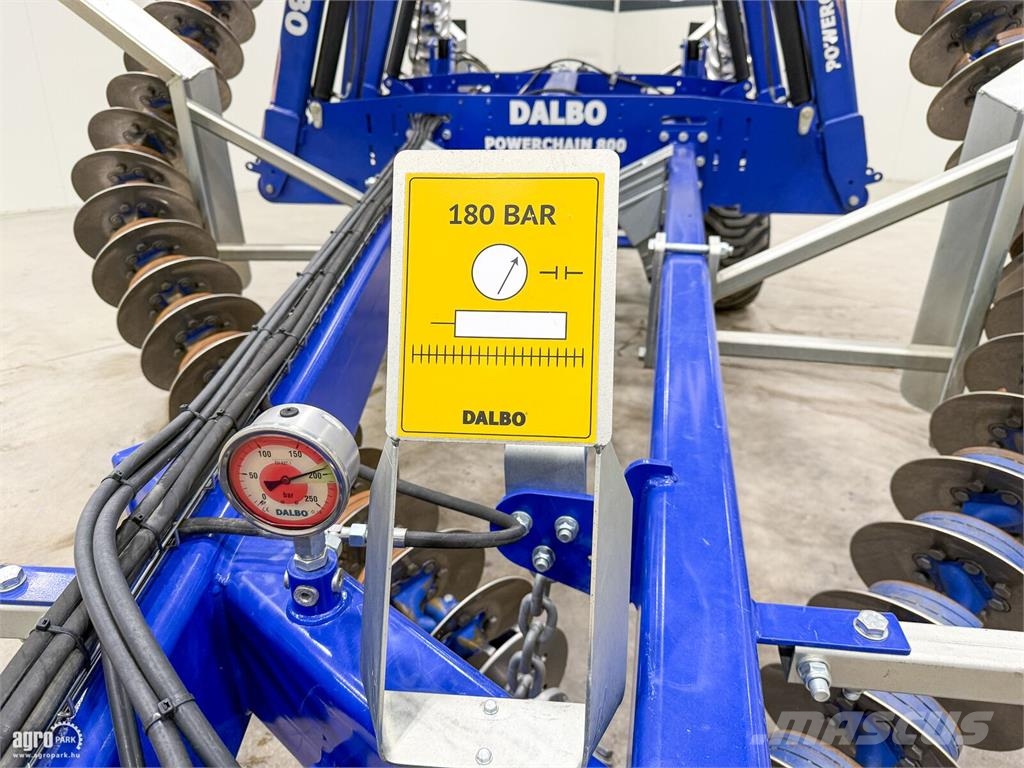 Dal-Bo PowerChain 800 láncos tárcsa, 8 m munkaszélesség, زحافات ساحقة