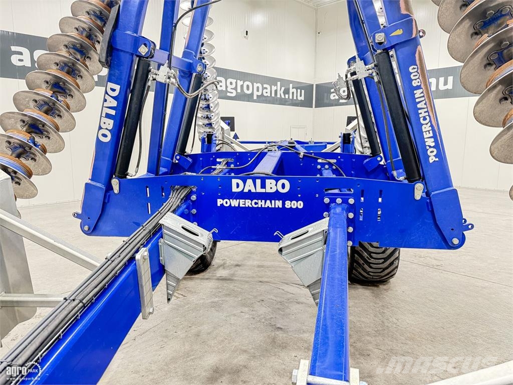 Dal-Bo PowerChain 800 láncos tárcsa, 8 m munkaszélesség, زحافات ساحقة