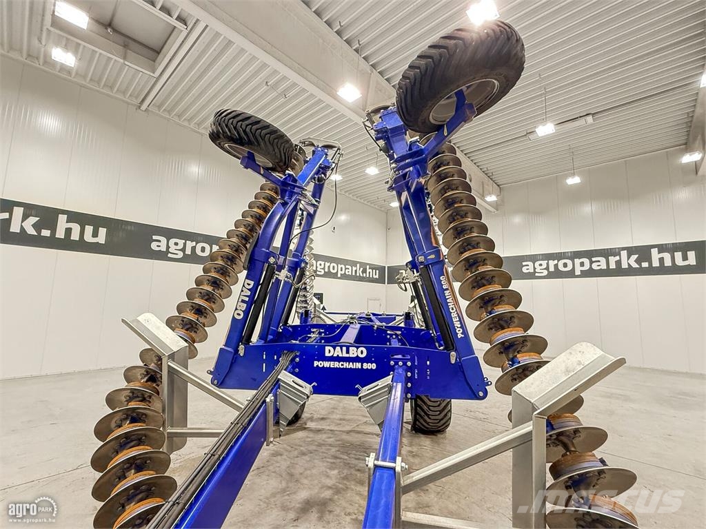 Dal-Bo PowerChain 800 láncos tárcsa, 8 m munkaszélesség, زحافات ساحقة