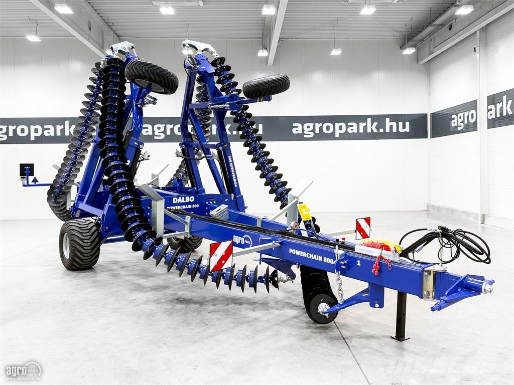 Dal-Bo PowerChain 800 láncos tárcsa, 8 m munkaszélesség, Disku lobītāji/ecēšas