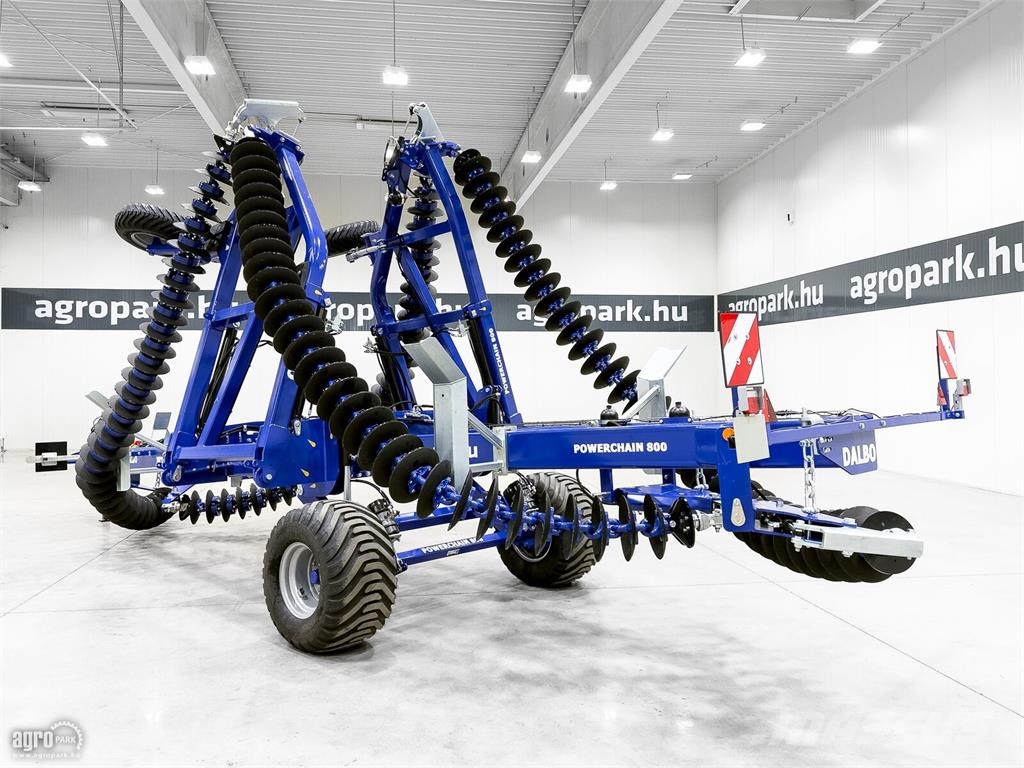 Dal-Bo PowerChain 800 láncos tárcsa, 8 m munkaszélesség, Disku lobītāji/ecēšas