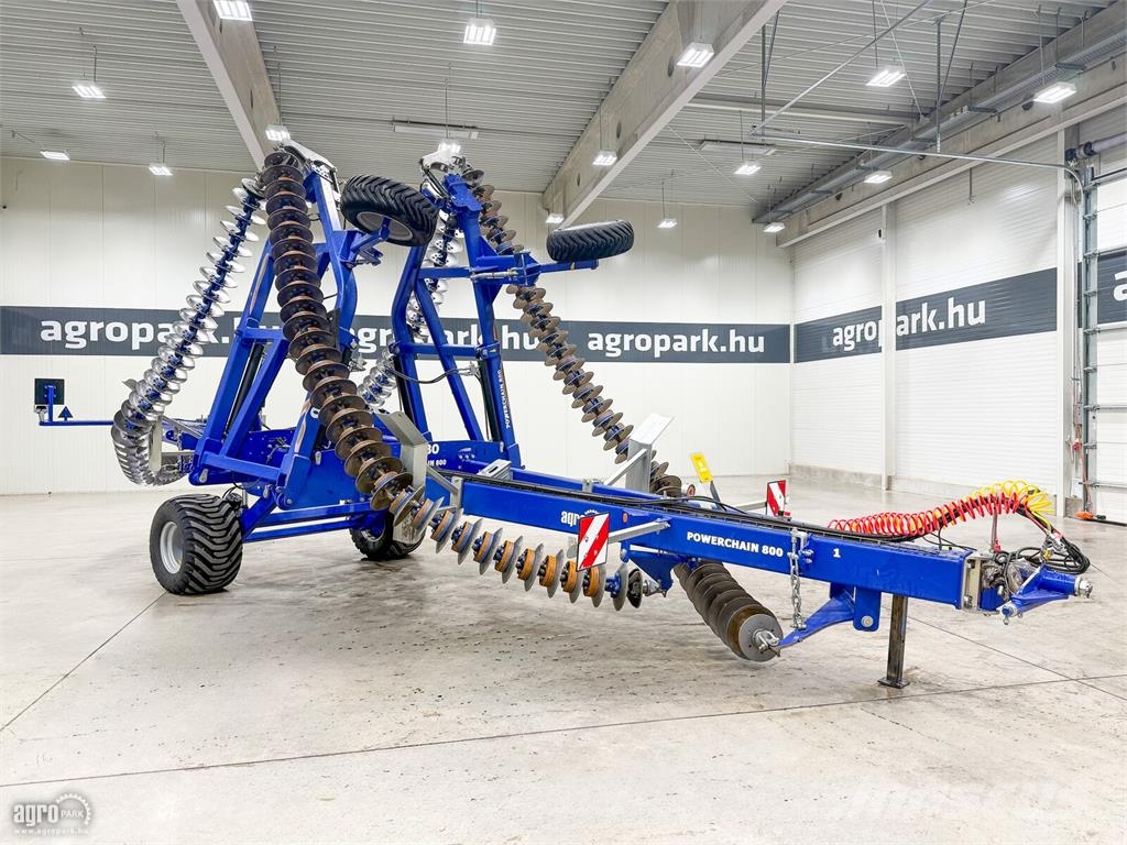 Dal-Bo PowerChain 800 láncos tárcsa, 8 m munkaszélesség, زحافات ساحقة