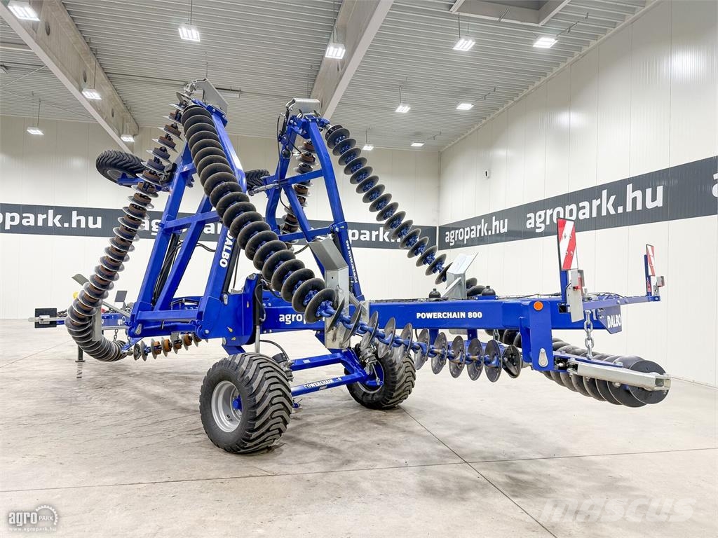 Dal-Bo PowerChain 800 láncos tárcsa, 8 m munkaszélesség, زحافات ساحقة