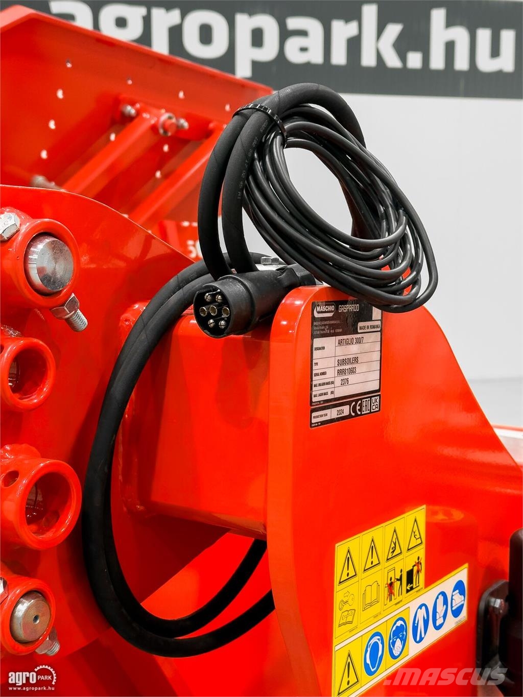 Gaspardo Artiglio 300/7 7 késes, 3 m széles, 55 cm munkamél خداشات