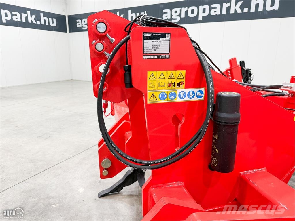 Gaspardo Artiglio 400/7 7 késes, 4 m széles, 55 cm munkamél Escarificadoras