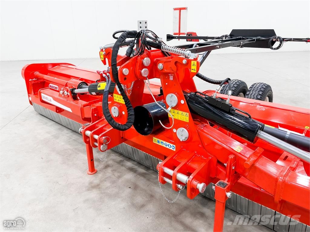 Gaspardo Gemella 620 szárzúzó, 6,2 m munkaszélesség, 64 kal Farm machinery