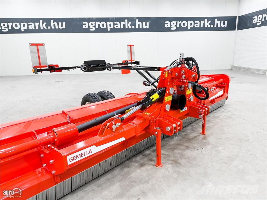 Gaspardo Gemella 620 szárzúzó, 6,2 m munkaszélesség, 64 kal Farm machinery